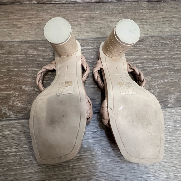Dolce Vita Paily Stella Braided Strap Heels Cafe - Picture 9 of 11